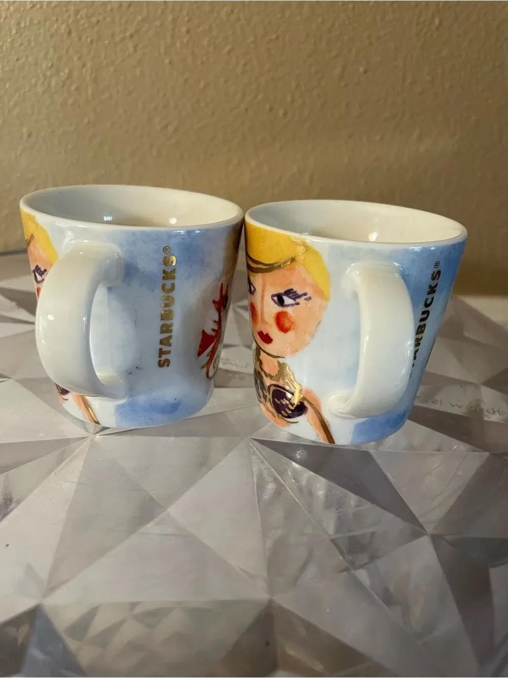 Starbucks Mermaid 2015 Espresso Cups CUTE!